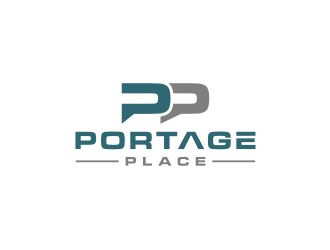 Portage Place logo design by Artomoro
