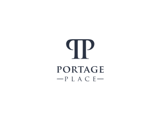 Portage Place logo design by Susanti
