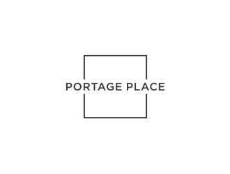 Portage Place logo design by bombers