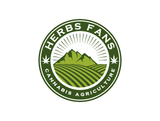 Herbs Fans logo design by sakarep