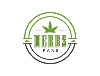 Herbs Fans logo design by Fear