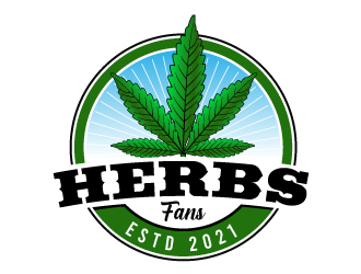 Herbs Fans logo design by Suvendu