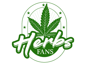 Herbs Fans logo design by Suvendu