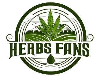 Herbs Fans logo design by Suvendu