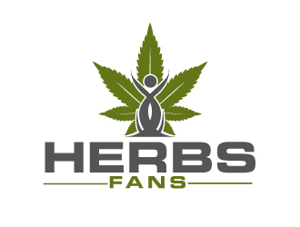 Herbs Fans logo design by ElonStark
