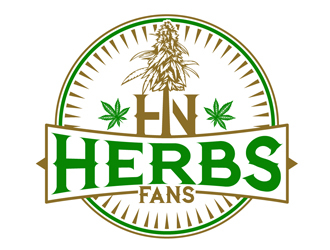 Herbs Fans logo design by DreamLogoDesign