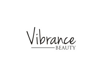 Vibrance Beauty  logo design by bombers