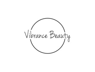 Vibrance Beauty  logo design by bombers