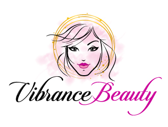 Vibrance Beauty  logo design by Sandip