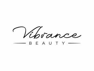 Vibrance Beauty  logo design by ozenkgraphic