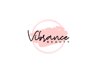 Vibrance Beauty  logo design by RIANW