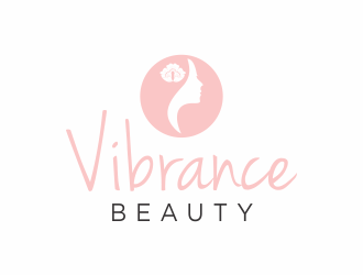 Vibrance Beauty  logo design by santrie