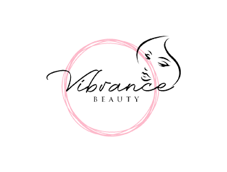 Vibrance Beauty  logo design by jancok