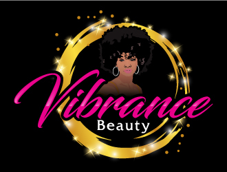 Vibrance Beauty  logo design by ElonStark