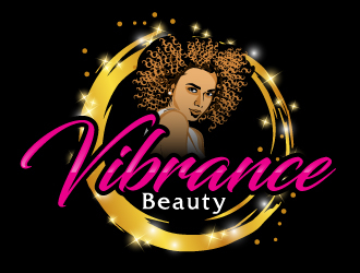 Vibrance Beauty  logo design by ElonStark