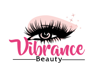 Vibrance Beauty  logo design by ElonStark