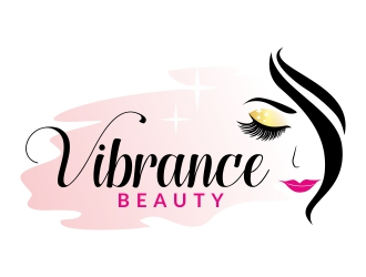 Vibrance Beauty  logo design by ruki