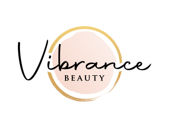 Vibrance Beauty  logo design by lexipej