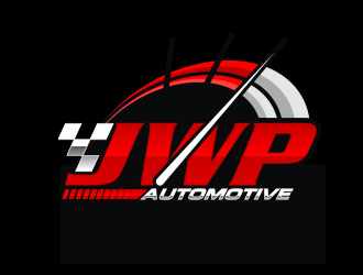 J.W.P automotive logo design by MarkindDesign