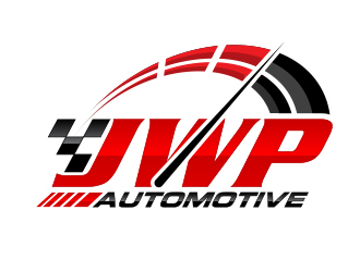 J.W.P automotive logo design by MarkindDesign