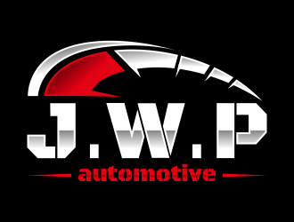 J.W.P automotive logo design by qqdesigns