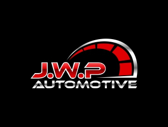 J.W.P automotive logo design by DMC_Studio