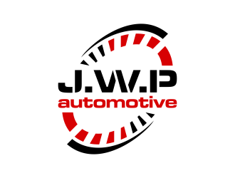 J.W.P automotive logo design by Galfine