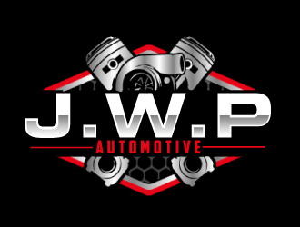 J.W.P automotive logo design by ElonStark