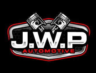 J.W.P automotive logo design by ElonStark