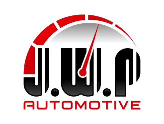 J.W.P automotive logo design by FriZign