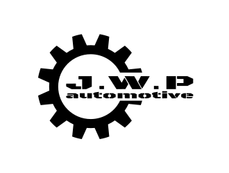 J.W.P automotive logo design by falah 7097