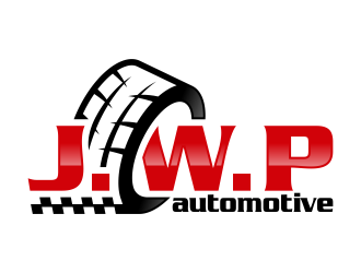 J.W.P automotive logo design by FriZign
