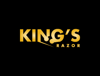 A king’s Razor  logo design by jafar