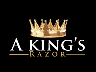 A king’s Razor  logo design by ElonStark