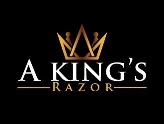 A king’s Razor  logo design by ElonStark