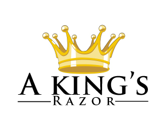 A king’s Razor  logo design by ElonStark