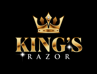 A king’s Razor  logo design by ingepro