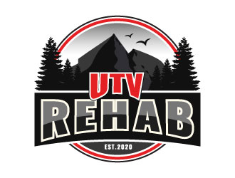 UTV Rehab logo design by aryamaity