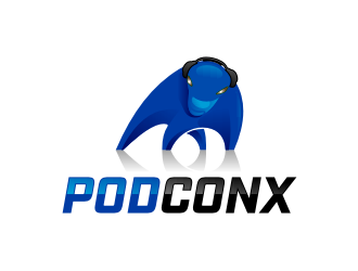 podconx logo design by blessings