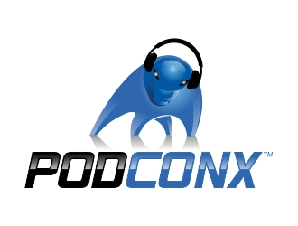 podconx logo design by ruki