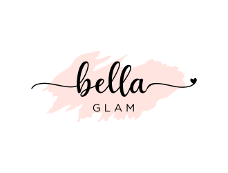 Bella Glam logo design by haidar