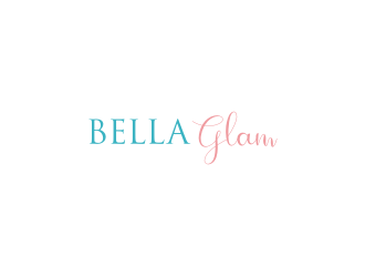 Bella Glam logo design by Artomoro