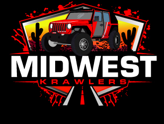 Midwest Krawlers logo design by ElonStark