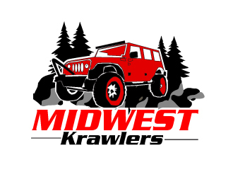 Midwest Krawlers logo design by ElonStark