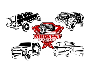 Midwest Krawlers logo design by rizuki