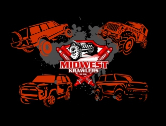 Midwest Krawlers logo design by rizuki