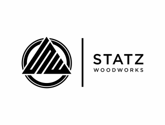 Statz Woodworks logo design by ozenkgraphic