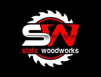 Statz Woodworks logo design by qqdesigns