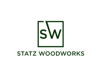 Statz Woodworks logo design by sabyan