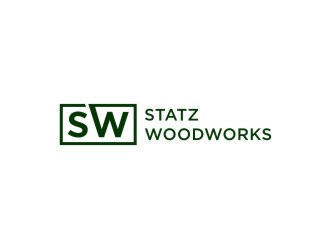 Statz Woodworks logo design by sabyan